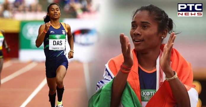No stopping for Hima Das, bags fourth gold medal within 15 days No stopping for Hima Das, bags fourth gold medal within 15 days