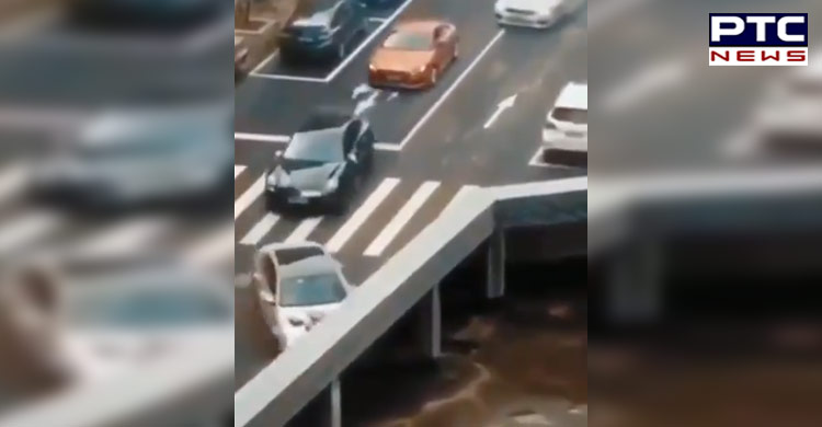 Traffic 'Disappearing' From Bridge, video goes viral, you'll definitely scratch your head