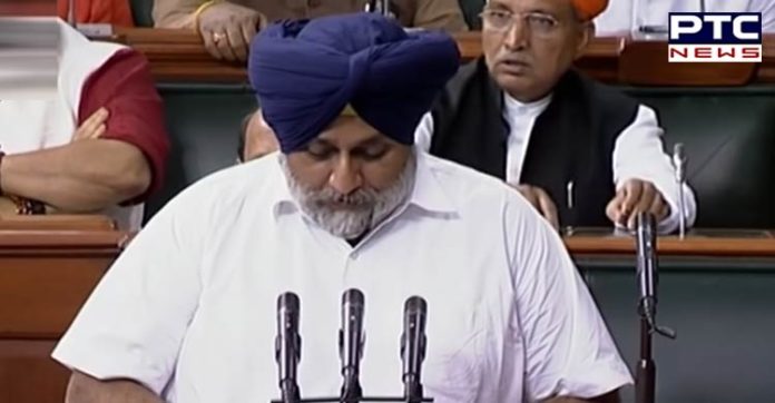 Sukhbir Badal makes out case for making Chandigarh capital of Punjab in parliament