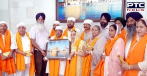 Sultanpur Lodhi Nagar Council President Including other members at Sri Harmandir Sahib