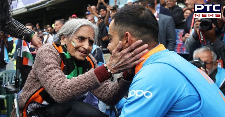 Virat Kohli as promised gets Charulata Patel with tickets for ICC Cricket World Cup 2019