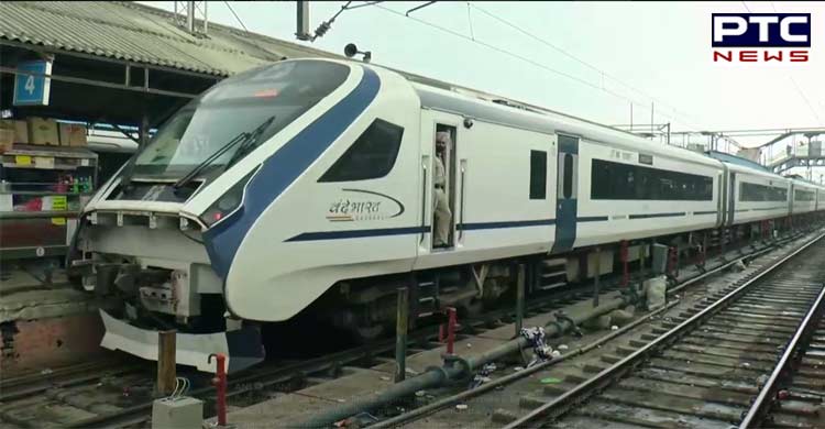 Ludhiana: Trial Run of Vande Bharat express on Delhi-Katra route by Indian Railways