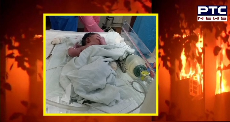 Delhi: Baby Girl successfully delivered amid fire broke out in AIIMS