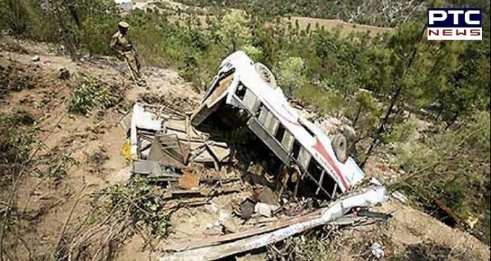 Uttarakhand: 7 feared dead as school bus, carrying 18 children fell into gorge in Kangsali Uttarakhand: 7 feared dead as school bus, carrying 18 children fell into gorge in Kangsali