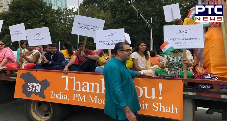 Canada: Indian community held a parade to celebrate India's Independence Day 2019