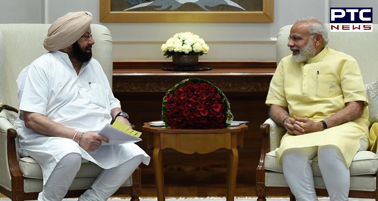 Punjab CM Captain Amarinder Singh writes to PM for Rs 1000 cr special flood relief package