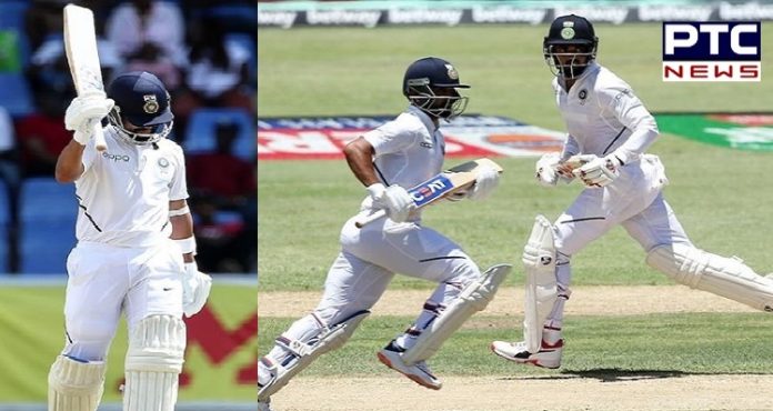 India vs West Indies 1st Test Day 1 Highlights: Rahane, Rahul brought team back on the track India vs West Indies 1st Test Day 1 Highlights: Rahane, Rahul brought team back on the track