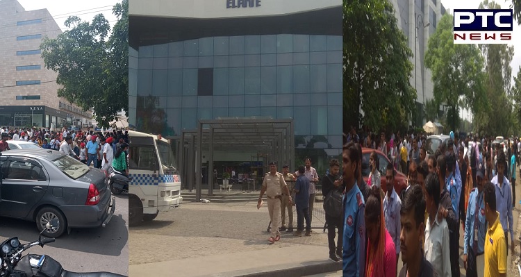 Major ruckus took place in Elante Mall in Chandigarh following the Bomb Threat