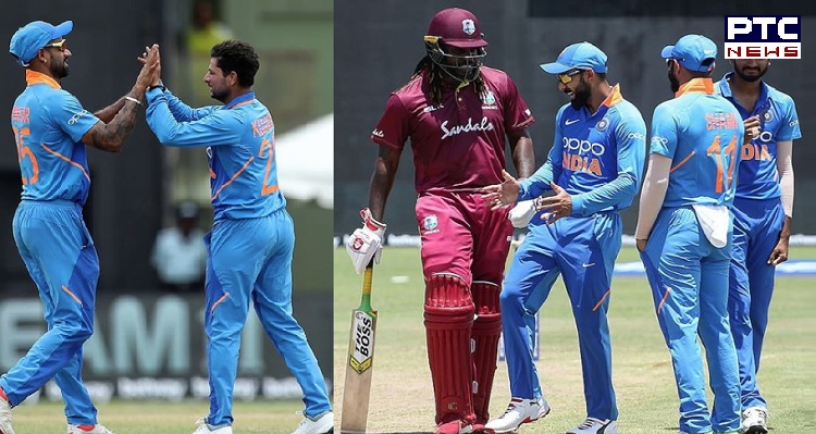 India vs West Indies 1st ODI Highlights: Chris Gayle failed, Match washed out due to rain
