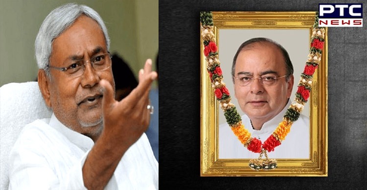 Arun Jaitley Statue to be installed in Bihar, announces CM Nitish Kumar