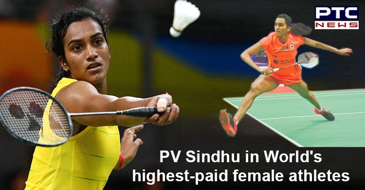 PV Sindhu named in World's highest-paid female athletes by Forbes