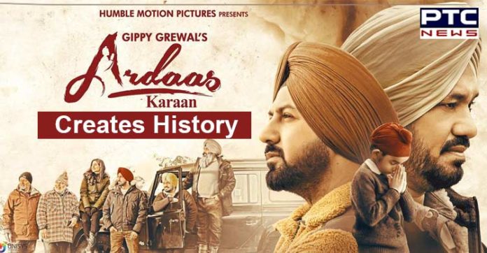 Ardaas Karaan featuring Gippy Grewal creates History; emerges highest grossing Punjabi film in Australia and New Zealand Ardaas Karaan featuring Gippy Grewal creates History; emerges highest grossing Punjabi film in Australia and New Zealand