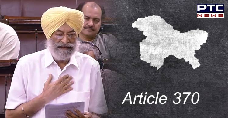 Shiromani Akali Dal supports the Central govt. over Article 370 scrapping
