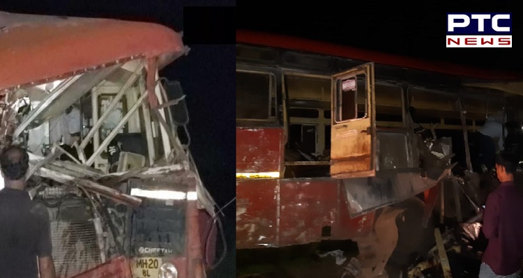 Maharashtra: 15 Died 35 injured in a road accident where truck collided with bus in Dhule