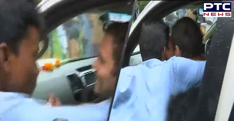 WATCH: Man kisses Rahul Gandhi during his Wayanad visit