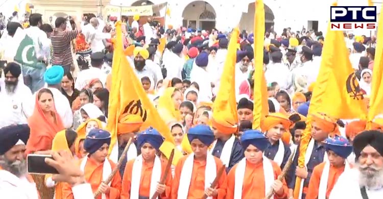 International Nagar Kirtan begins from Sri Nankana Sahib to mark 550th Prakash Purab of Guru Nanak Dev Ji 