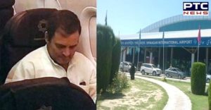 Rahul Gandhi Other Opposition Leaders Sent Back From Srinagar Airport