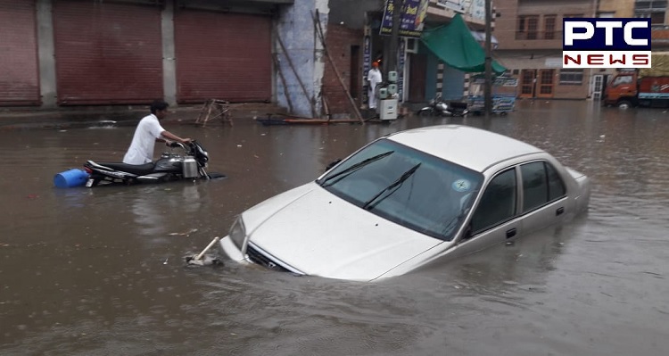 Patiala: Heavy Rainfall causes flood-like situation in the Royal city, see photos