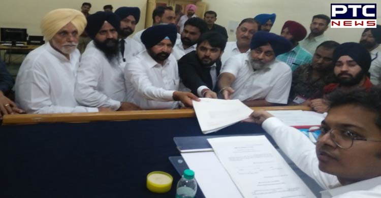 Punjab Bypolls: SAD candidate Dr Raj Singh Dibipura files nomination from Jalalabad