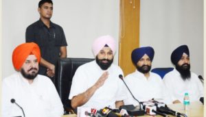 SAD condemns Cong govt for burdening State exchequer by appointing 6 mlas as Advisors