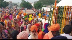 Nagar Kirtan begins from Sultanpur Lodhi to Batala on the marriage anniversary of Sri Guru Nanak Dev Ji