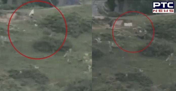 Pak soldiers wave white flag to retrieve comrades’ bodies Pakistan, ceasefire violation, white flag, Hajipur sector, Indian Army