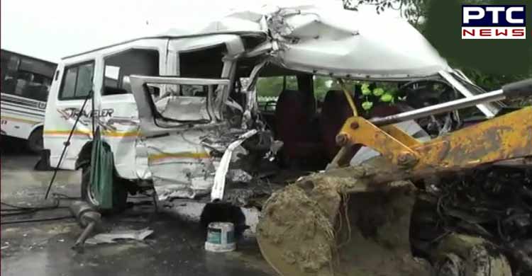 Assam: 10 killed in bus-minibus collision