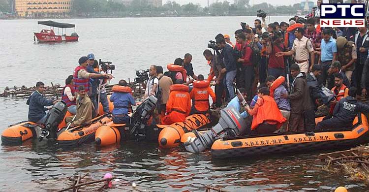 Festivities end in tragedy; 11 drown in Bhopal lake as boat capsizes during Ganapati Visarjan