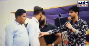 Punjabi singer Gurnam Bhullar live show During Fans with Dispute