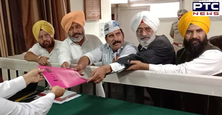 Punjab Bypolls: AAP candidate Santosh Kumar Gogi files nomination from Phagwara