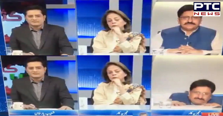 Watch: Panelist topples off chair in Pakistan news channel video; netizens in splits