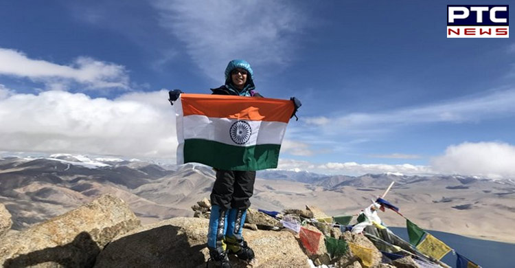 Mumbai student Kamya Karthikeyan scales Mount Mentok Kangri II in Ladakh