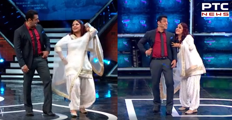 Bigg Boss 13: Punjabi sensation Shehnaz Kaur Gill dances with Salman Khan