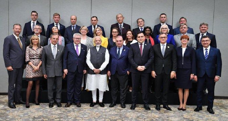 EU delegation meets PM Modi in Delhi; to visit Jammu and Kashmir tomorrow