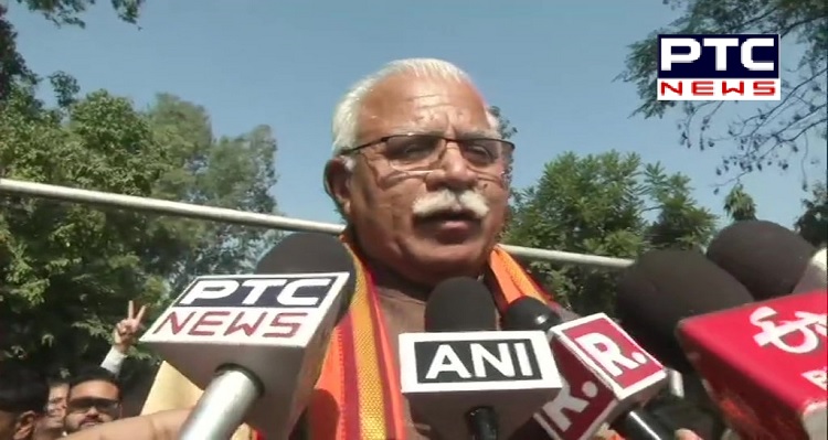 Haryana Assembly Elections 2019: CM Manohar Lal Khattar casts his vote in Karnal
