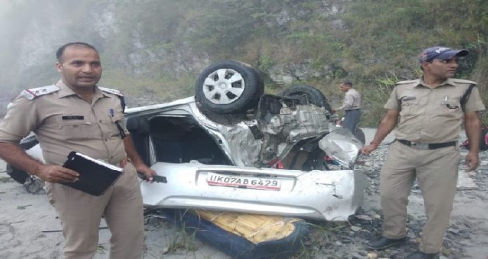 Car crash kills seven of family in Tehri Garhwal Car crash kills seven of family in Tehri Garhwal
