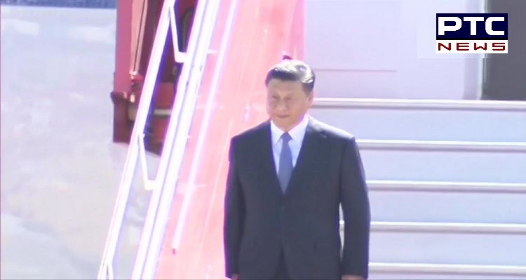 Chinese President Xi Jinping arrives for second informal meeting with PM Narendra Modi in Chennai