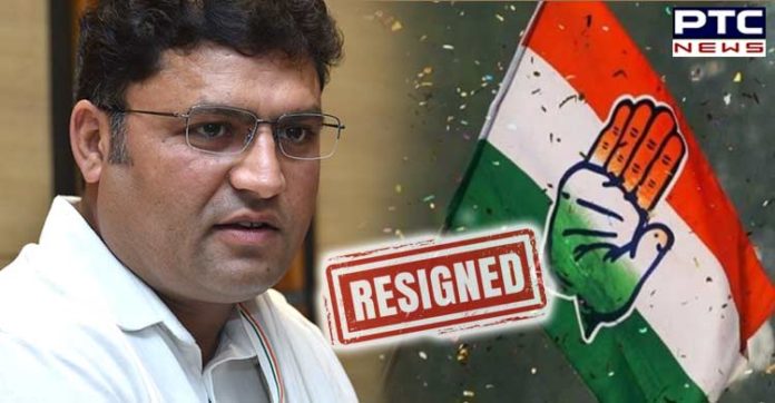 Former Haryana Congress chief Ashok Tanwar resigns Former Haryana Congress chief Ashok Tanwar resigns