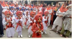 Guru Nanak Dev Ji 550th Parkash Purab Dedicated Sri Akal Takhat Sahib Started Nagar Kirtan