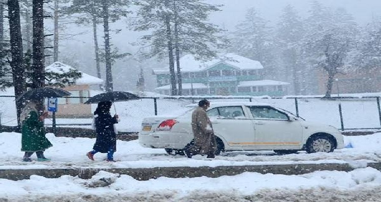 Jammu and Kashmir: Gulmarg in Baramulla district receives snowfall [VIDEO]