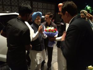 Kartarpur Corridor opening ceremony EX Pm Manmohan Singh Arrived at Amritsar , PM Modi morning
