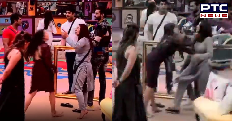 Bigg Boss 13: Himanshi Khurana pushes Shehnaz Gill, massive fight erupts