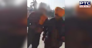 Gurdwara Sahib Fatehgarh Sahib Boy -Girl Beating , video viral