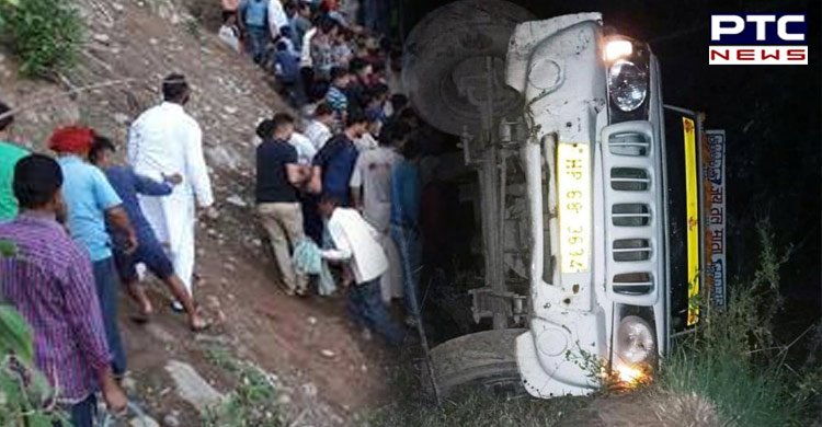 Himachal Pradesh: 17 injured as overloaded jeep rolls down hill in Kangra