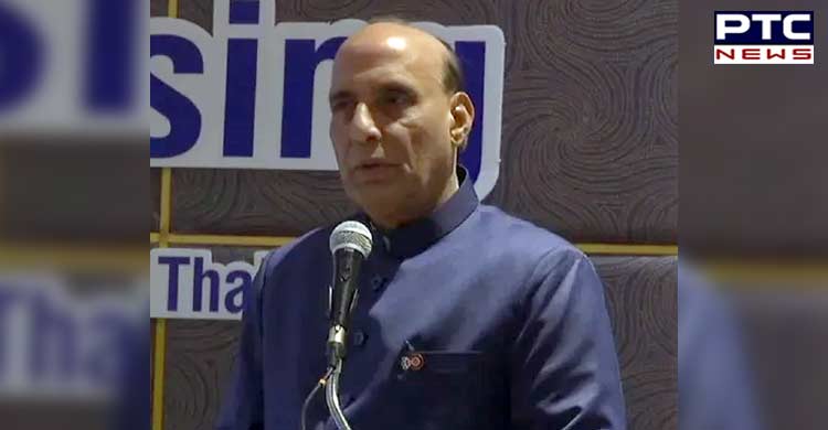 Defence sector will be strengthened under 'Make in India,' says Rajnath Singh in Bangkok