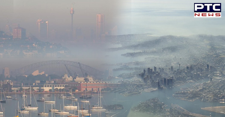 Sydney wakes up to thick blanket of smoke as more than 50 bushfires burn across NSW