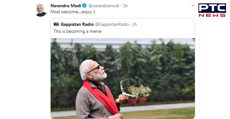 Twitter user tells PM Narendra Modi his photo is becoming a meme, he says 'most welcome'