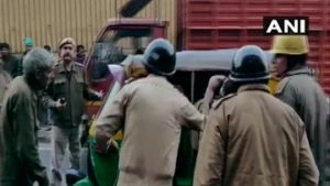 Delhi Anaj Mandi house Fire , 35 people Death