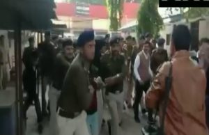 Indore: Lawyers present at court premises attempted to thrash an accused in a minor girl rape case