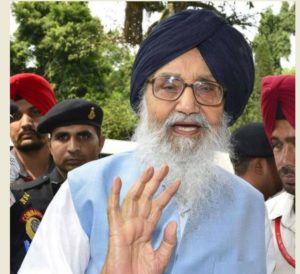 Indian politician And punjab former CM Parkash Singh Badal today Birthday